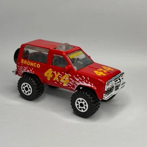 Matchbox MB35 Ford Bronco II 4x4 carrocería roja - Imagen 1 de 5
