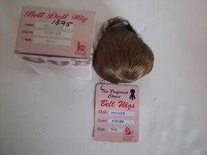 Details about   Bell Ceramics Doll Wigs Buster Auburn Hair Size 15-16