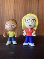 Funko Mystery Minis Rick and Morty with Seeds and Beth Smith Figure lot of 2