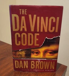 THE DA VINCI CODE 2003 Dan Brown 1ST EDITION Lyon and Skitoma Errors HCDJ - Picture 1 of 14