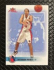 TAYSHAUN PRINCE 2003-04 Fleer Focus #95 Decade Edition SSP /10 Detroit Pistons