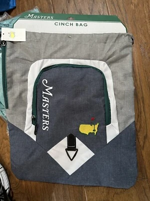 Master's Cinch Pack 商品 Scottie Scheffler Champion 全新带标签 2024 — 第 1/4 张图片