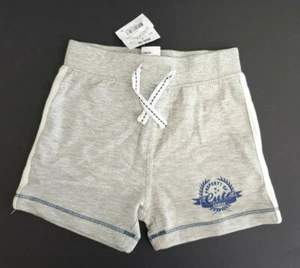 BNWT Boys Sz 00 Kmart H & T Grey Elastic Waist Jersey Knit Athletic Shorts - Picture 1 of 2