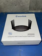 Wavlink Quantum T8 Black AC3000 MU-MIMO Tri-Band Touchlink Gigabit Router