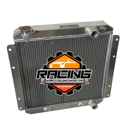 Polished Radiator For 1958-1984 Toyota Land Cruiser FJ40 LS Engine Swap 80 82 83 - Image 1 of 4