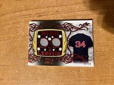 2022 Leaf ITG In the Game Used - David Ortiz - Red Ring Leaders Dual Relic 36/50