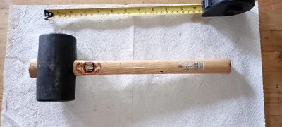 Thor Black Rubber malet in good order - Image 1 of 4