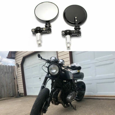 Espejos retrovisores plegables para manillar de motocicleta para Yamaha MT Honda Grom Suzuki GSXR Foto 1 de 4