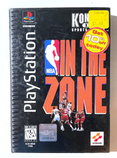 NBA: In the Zone (Sony PlayStation 1 PS1 Long Box Rare Game) Tested ++ WORKING!