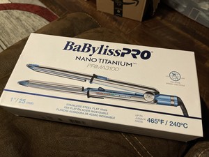 Las mejores ofertas en BaByliss PRO todo tipo de cabello Plateada planchas  para el pelo y Tenazas | eBay