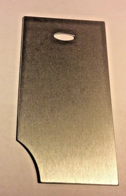 Treadle Rear Slide Throat Plate for Singer Sewing Machines Models 28 & 128 - Image 1 of 4