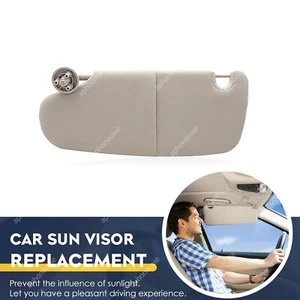 Driver Side Sun Visor Pad For Dodge Ram 2002-09 Grey Replace Assembly Sunshade - Picture 1 of 6