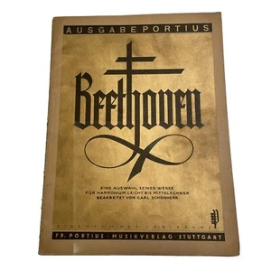 Ausgabeportius Beetgiveb Eine Auswahl Seiner Werke Schonherr Fr Portius Music - Picture 1 of 6