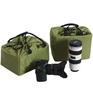 DSLR Camera Bag Insert Into Backpack Case Partition For Canon Nikon Sony Lens - Picture 1 of 14