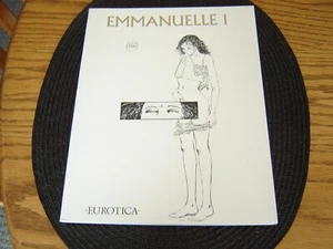 EMMANUELLE 1 - Eurotica - Guido Crepax - 1990 NBM - Gold Foil - High Grade - Picture 1 of 6
