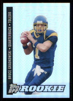 2006 Topps Draft Chrome Black Refractors #138 Bruce Gradkowski - Image 1 of 2