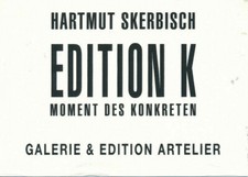 Invitation Card/Invitation Card: Hartmut Skerbisch Edition K Moment of the Concrete