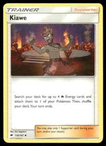 Entrenador Pokémon Kiawe 116/147 SM - Burning Shadows (SM03) - Imagen 1 de 1