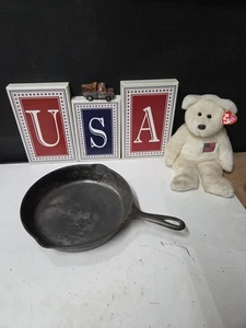 Vintage Wagner Ware Sidney-0-3D Very Rare Early Logo Cast Iron Skillet - Picture 1 of 7