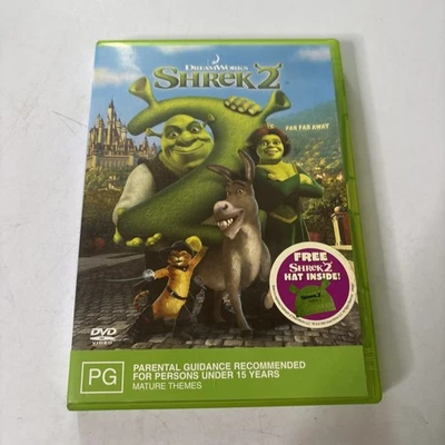 Shrek 2 (DVD, 2004) Cameron Diaz, Eddie Murphy, Mike Myers Region 4,2 - Image 1 of 3