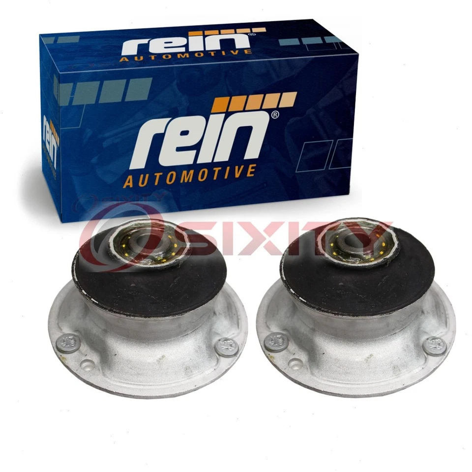 2 pc Rein Front Strut Mounts for 2004-2006 BMW 330Ci 3.0L L6 Shock Spring ca - Image 1 of 4