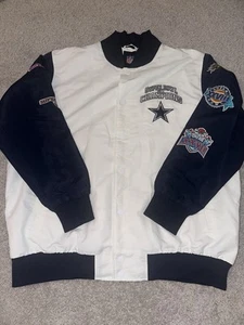Dallas Cowboys Men's 5x Championship Jacket Super Bowl Commemorative - 3XL - Picture 1 of 7