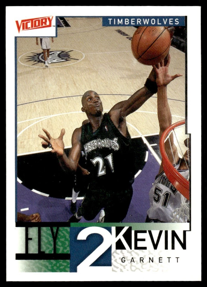 2000 Upper Deck Victory #324 Kevin Garnett - Minnesota Timberwolves - Image 1 of 2