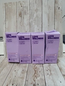 ( LOT OF 4 ) LOVE WELLNESS : Vulva Moisturizer • COMFY CREAM Daily 30mL Each - Picture 1 of 3