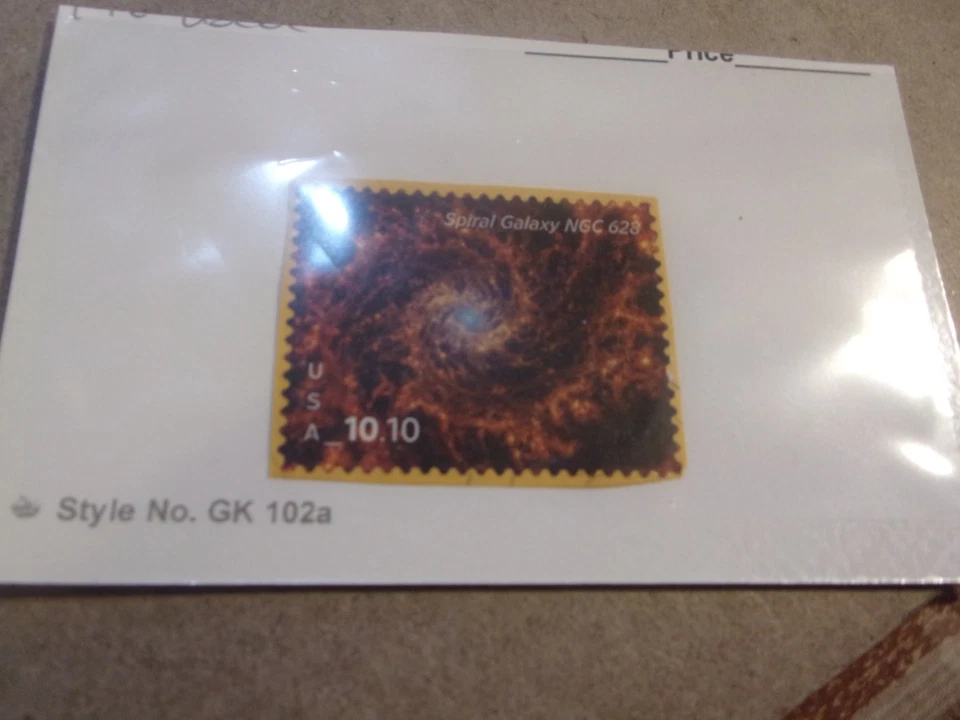 USA Used, 2025 Issue, Scott #5954, $10.10 Spiral Galaxy, Priority Mail, Used Gem - Image 1 of 1