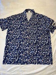 Chicago Cubs MLB Wrigleyville Hornitos button-up Hawaiian shirt Men’s XL - Picture 1 of 9
