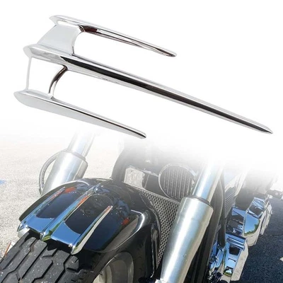 Guarnição de ponta de carenagem para-lama dianteiro de motocicleta compatível com Honda Goldwing GL1800 2001-2015 - Imagem 1 de 4