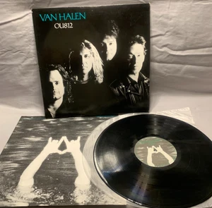 1988 Van Halen OU812 LP Japanese Release with Insert  VG - Foto 1 di 10