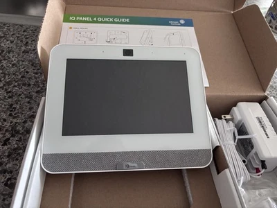 Qolsys IQ Panel 4 PowerG 319.5 MHz Smart Home Panel Verizon - Image 1 of 4