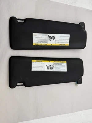 OEM BMW F30 F31 F32 F36 F80 F82 M3 M4 Parasol Interior Izquierdo Derecho PAR Negro Foto 1 de 4