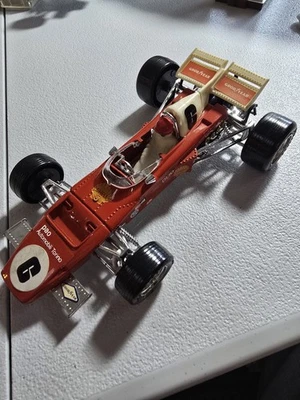 Vintage Zylmex Ferrari F1 Red Die Cast Racer K709 Open Wheel Toy Car - Image 1 of 4