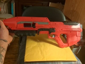 BoomCo Halo MA5 Red Assault Rifle .As Is - Picture 1 of 11