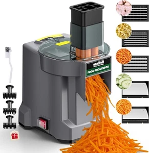 5 in 1 Elektrischer Gemüsehacker Multifunktionszerkleinerer Obstschneider Hobel - Bild 1 von 7