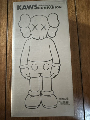Medicom Kaws Original Fake Five Years Later Companion  Vinyl Figure NEW ✨ Cover