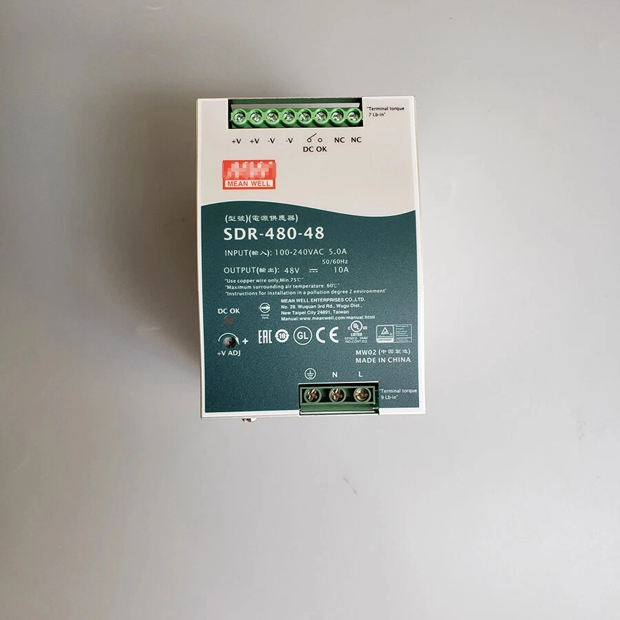 PFC ultra-thin rail power supply SDR-480-48 480W 48V10A - Bild 1 von 1