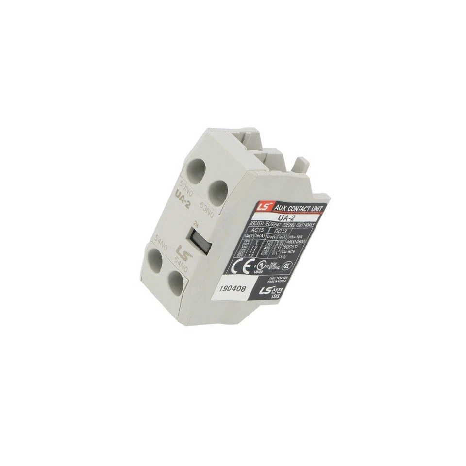 UA-2 2A Auxiliary Contactors Series: METASOL Output: Screw Terminals -5-60°C ... - Image 1 of 1