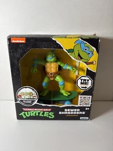 Trituradoras de alcantarillado Teenage Mutant Ninja Turtles TMNT juguete LEO retroceso - Imagen 1 de 2