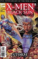 X-MEN BLACK SUN #2 MARVEL COMICS 2000 BAGGED AND BOARDED