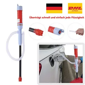 🔥Fasspumpe Kanisterpumpe Elektrische Umfüllpumpe für Wasser Öl Diesel Benzin - Bild 1 von 13