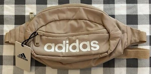 NWT - Adidas Core Waist Pack Belted Fanny Bag - Magic Beige/Off White - Picture 1 of 6