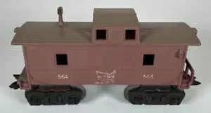 Marx 564 O Scale Allstate Cupola Caboose Brown Version Vintage RARE - Picture 1 of 7