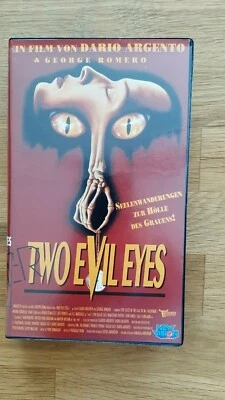 Two Evil Eyes (Dario Argento George Romero Poe Rare German Promo VHS Video 1991) - Bild 1 von 4