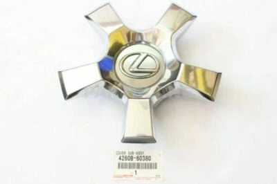 Tapa central de rueda genuina Lexus LX570 2016-2017 4260B-60380 21 pulgadas OEM EE. UU. Stock Foto 1 de 4