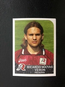 FIGURINA CALCIATORI PANINI 2002/03 REGGINA VERON n 363 NUOVA CON VELINA - Foto 1 di 2