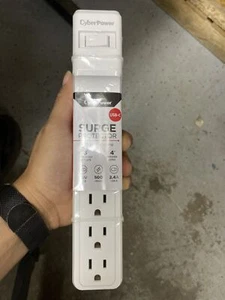 Cyberpower P504UC 5-Outlet, 1 USB-A, 1 USB-C Surge Protector with 4 ft. cord - Picture 1 of 3