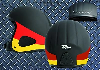 Jethelm, Titan -das Original, Germany Flag, Motorrad,Biker,Chopper,Bobber - Bild 1 von 4